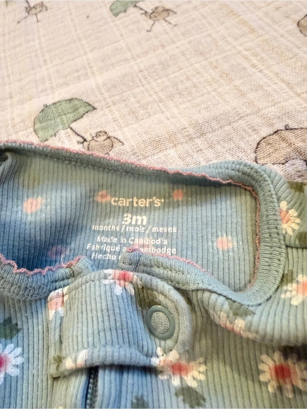 Bundle of 1 onesie and 2 footed sleepers